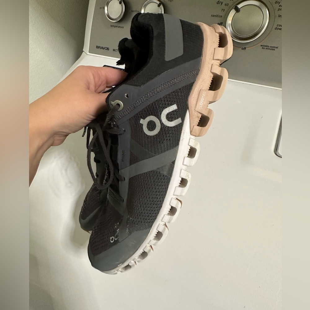 On cloud running shoes